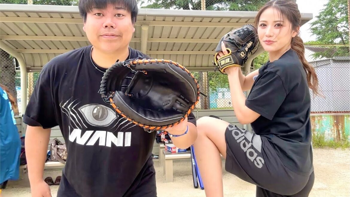 【心配】引き篭もり中の野球ギャルを公園に呼び出してガチ投げさせました。【ムコウズ めいちゅん】