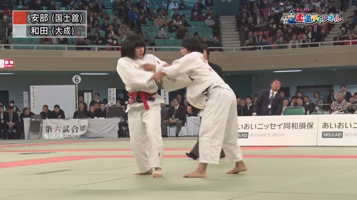 【女子48kg級 決勝】第39回全国高等学校柔道選手権大会|柔道チャンネル