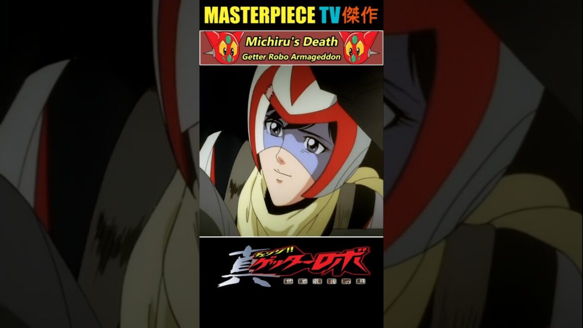 Death of Michiru Saotome 💥 | Getter Robo Armageddon 真ゲッターロボ 世界最後の日 ᴴᴰ