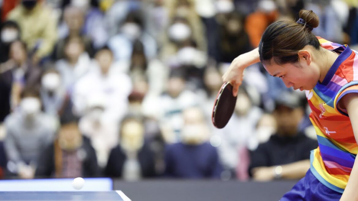 佐藤瞳 vs 平野美宇 T BEST GAME 日本ペイントマレッツ vs 木下アビエル神奈川 ノジマTリーグ2024-2025 2025年2月16日(日) 守口市民体育館 【卓球 Tリーグ公式】