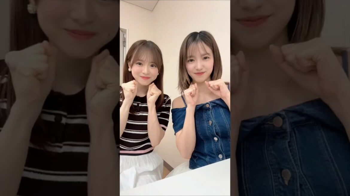 🍊 #Ohmypumpkin 🌸 #AKB48 なるたお #倉野尾成美 Narumi #下尾みう Miu 🍓 #可愛いだらけのAKB #AKB48_20thYear #shorts #小栗有以