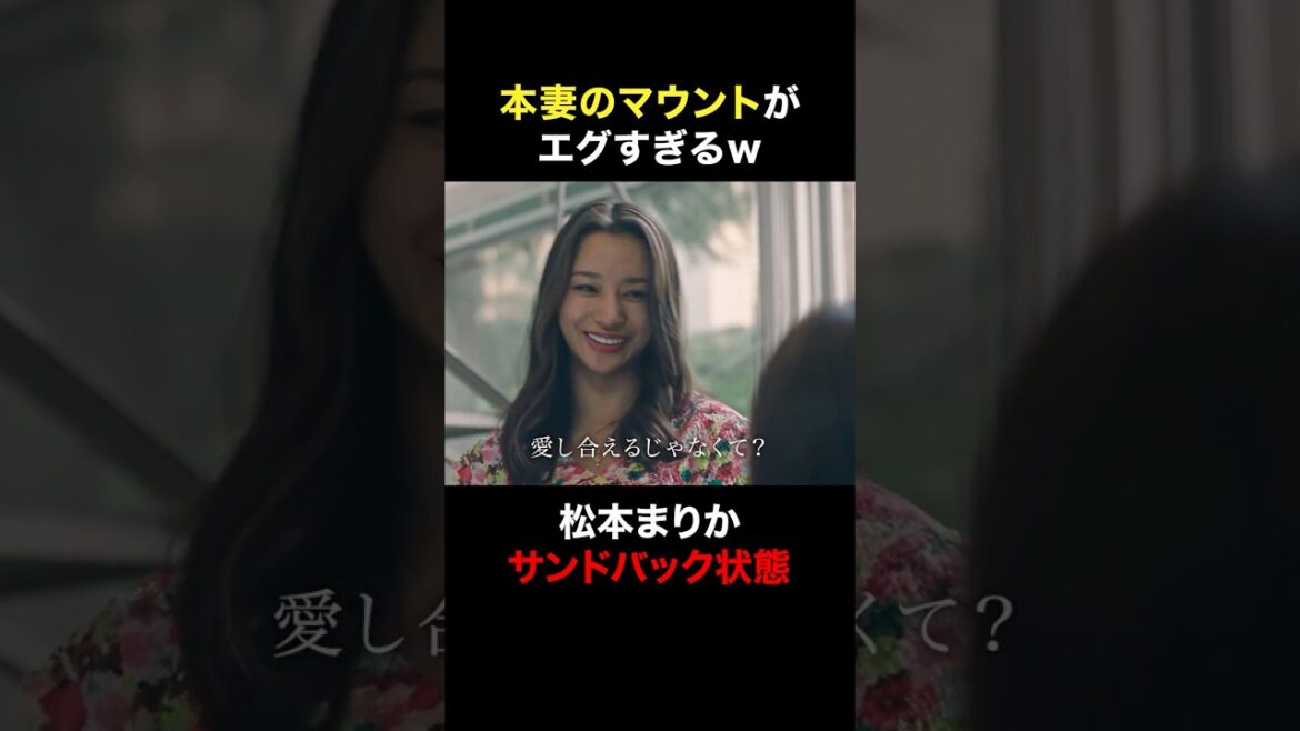 本妻vs不倫女 #奪い愛真夏 #奪い愛 #松本まりか #高橋メアリージュン #谷原七音 #shorts