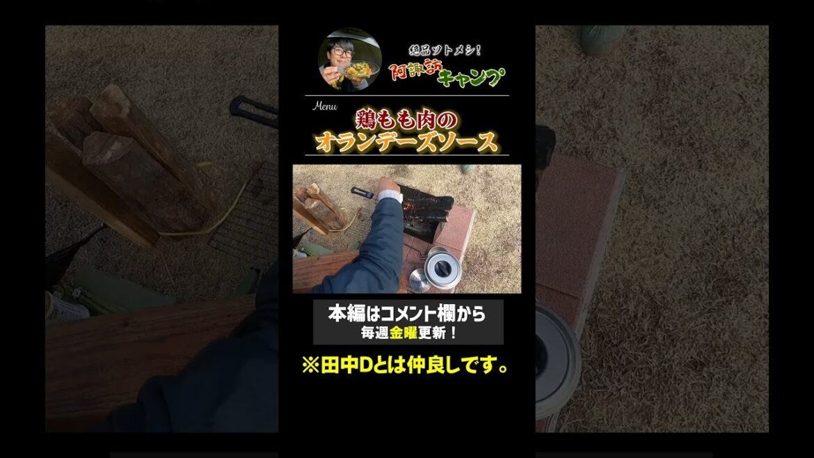【チョウコウケイ3号!篇 最終回#4/4】#阿諏訪 #キャンプ #キャンプ飯 #地鶏 #収穫 #長野 #火打石 #料理 #shorts