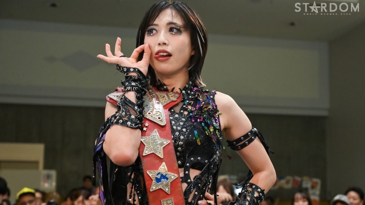 【スターダム】上谷沙弥がなつぽいに『ばいぽーい!』ワールド王座前哨戦!なつぽい&玖麗さやあ vs 上谷沙弥&渡辺桃 試合後マイク!-7.17青森・八戸大会-【STARDOM】