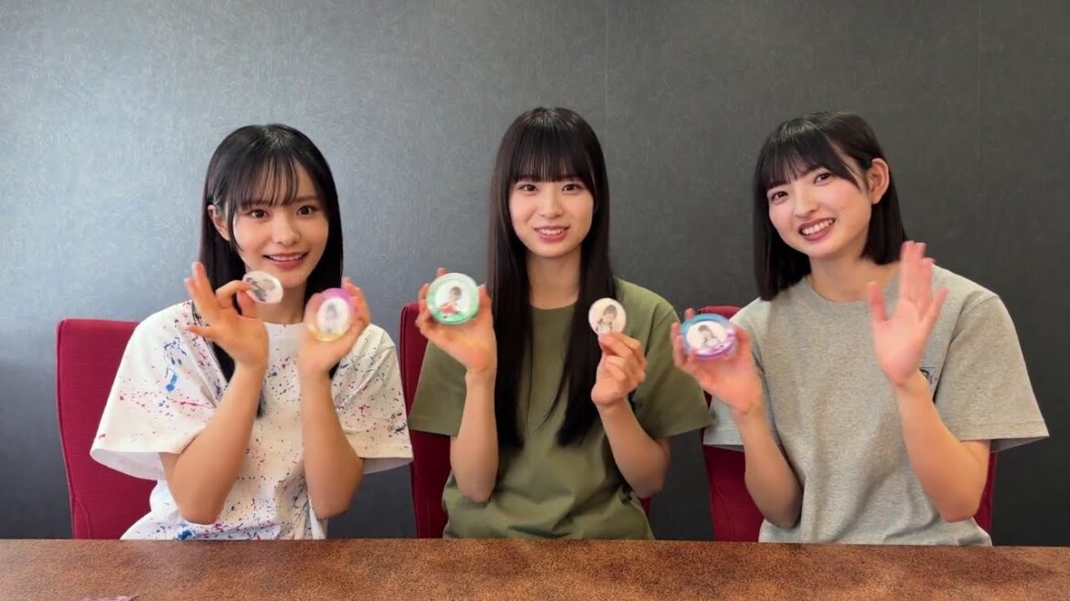 櫻坂46 四期生 中川智尋 松本和子 山田桃実 でランダムグッズの開封式!「5th TOUR 2025“Addiction”」東京ドーム公演