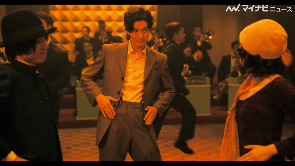 岡田将生、広瀬すずを見つめながら腰に手を当てダンス 色気あるセリフにも耳を傾けて…映画『ゆきてかへらぬ』本予告公開