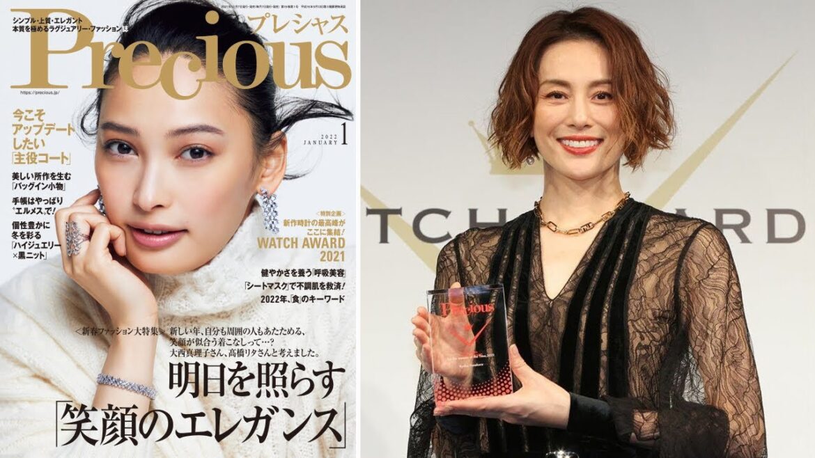 【米倉涼子さんが「時の人」に!】「Precious WATCH AWARD 2021」受賞ウォッチを発表