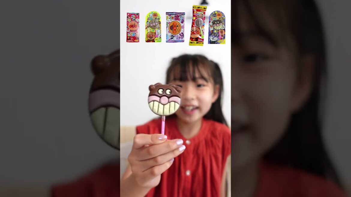 🙂色々なアンパンマンお菓子食べてみた🙂 #shorts
