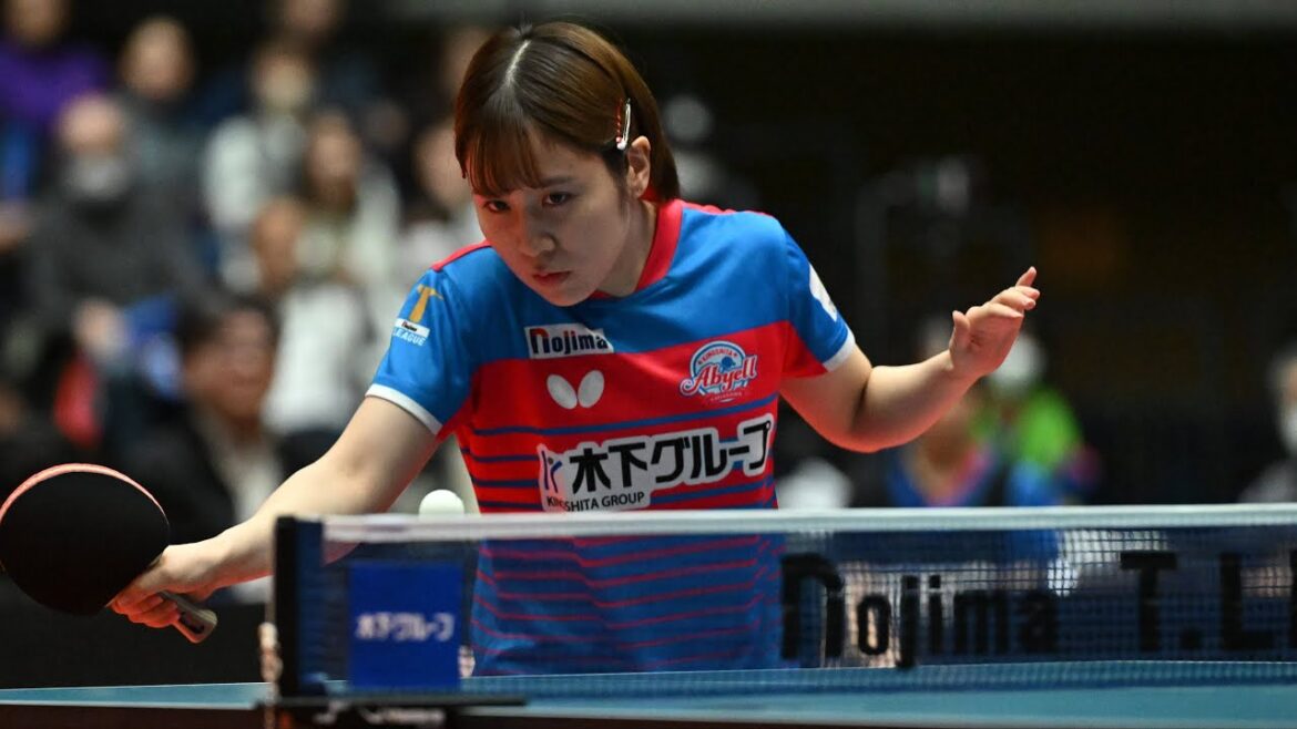 平野美宇 vs 大藤沙月 TBESTGAME 木下アビエル神奈川 vs 日本ペイントマレッツ ノジマTリーグ2024-2025 2024年12月8日 平塚総合体育館【卓球 Tリーグ公式】
