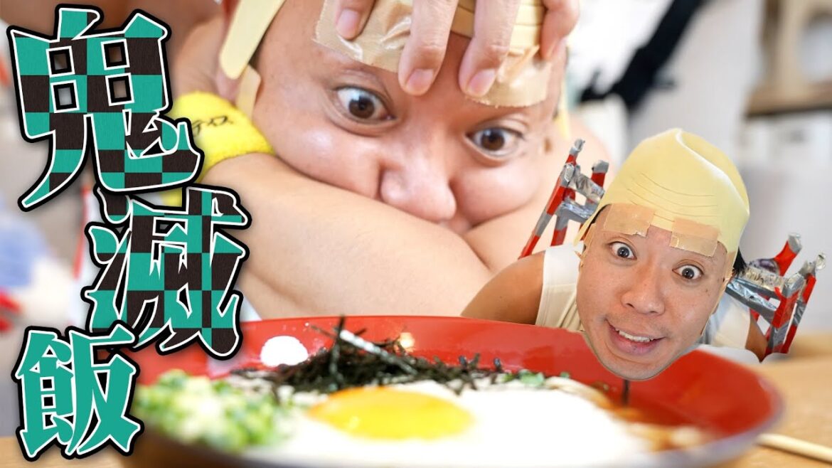 【鬼滅の刃飯】炭治郎が浅草で食べた山かけうどんを大正時代の製法で超絶完全再現!!!