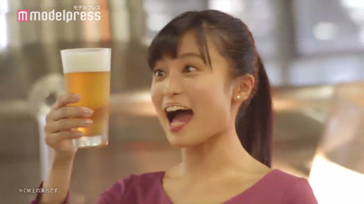 小島瑠璃子、ビール味わい至福の表情 田中みな実・高橋一生らも豪快な飲みっぷり 東京スカパラダイスオーケストラ「リボン feat.桜井和寿」起用キリンビール新CM