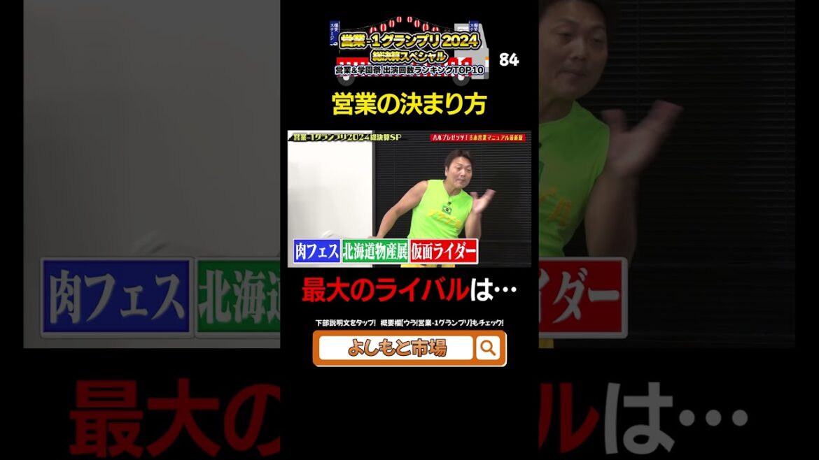 サバンナ八木が伝授!吉本営業マニュアル2024最新版⑬ #営業1グランプリ #サバンナ八木 #shorts