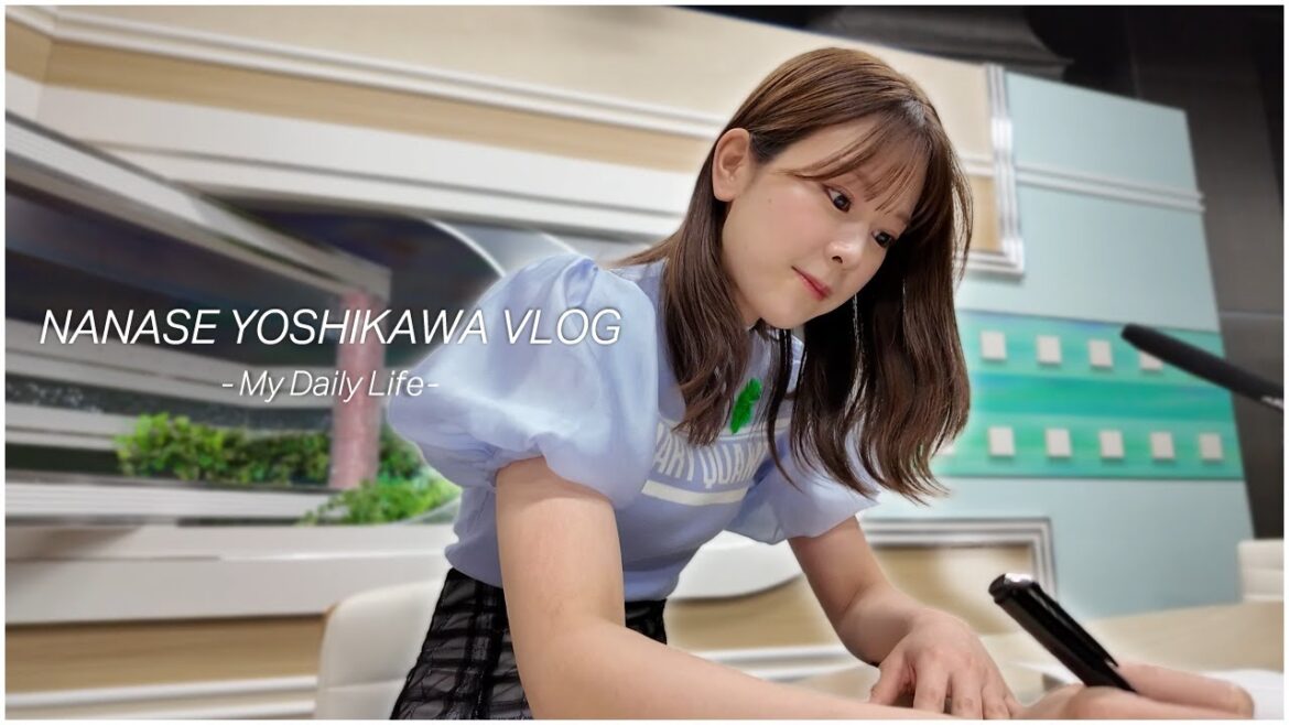 【Vlog】番組収録がある日の過ごし方【セントフォース】