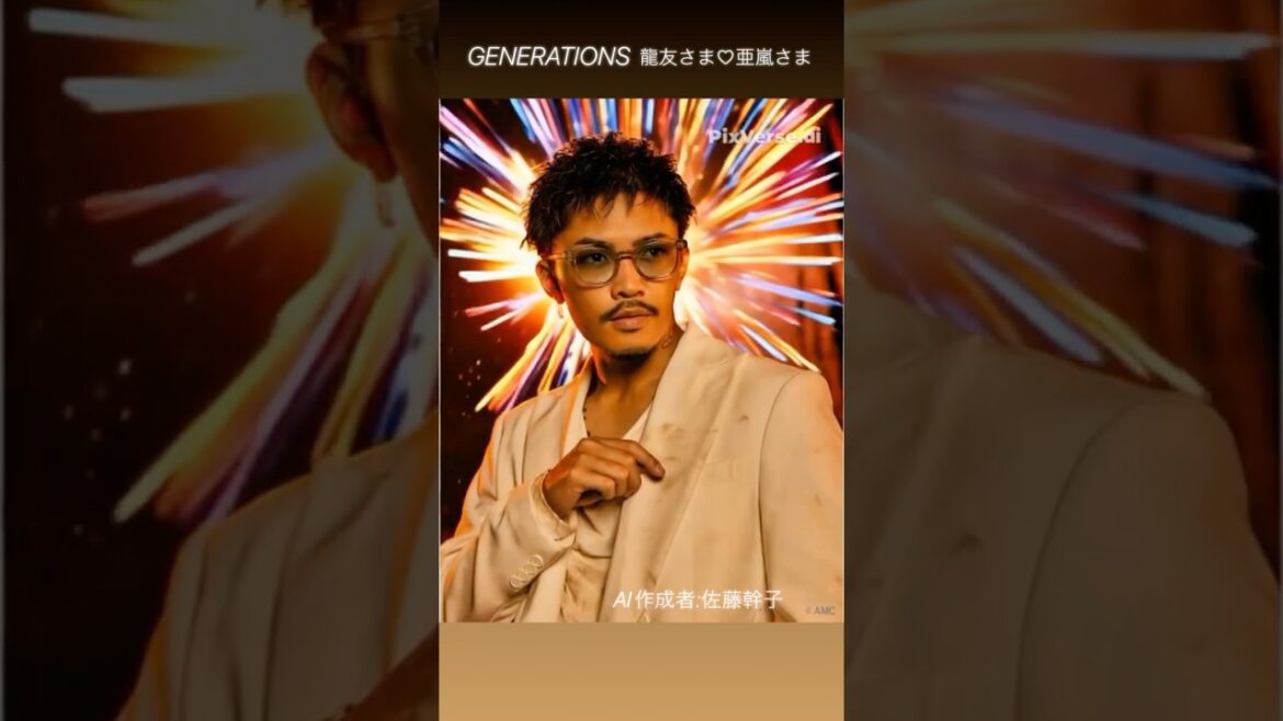 #GENE の魅力#数原龍友#白濱亜嵐#ジェネ 愛#推し て行こうぜ‼️#shorts #LDH #PixVerse#ai#GENERATIONS
