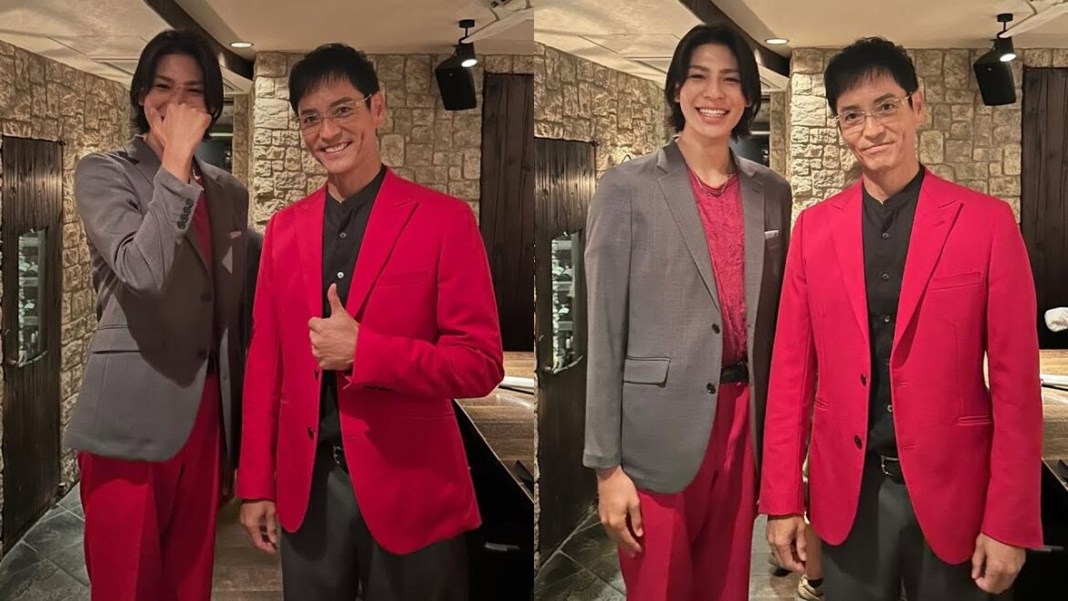 ラウールと沢村一樹が衣装を交換した“高身長”2ショットに反響!「スタイル良すぎ!」「スタイルオバケでかっこいい」