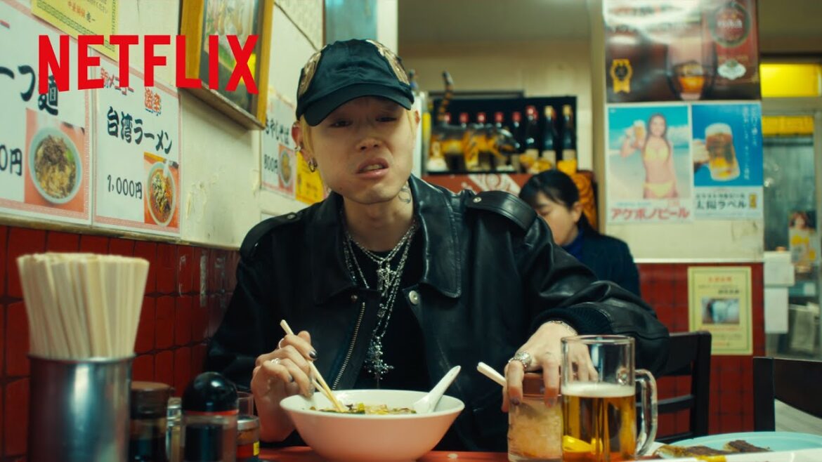 桐哉のオレ流ラーメンの食べ方🍜 | グラスハート | Netflix Japan