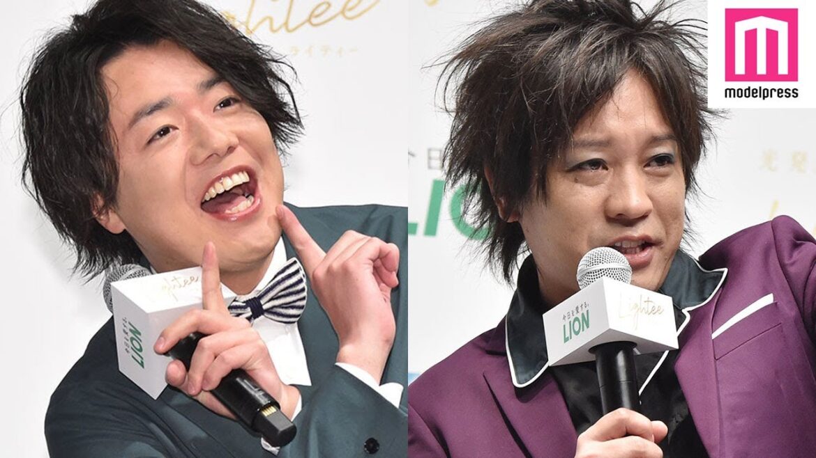 ぺこぱ、コンビ愛見せる シュウペイの悩みに相方・松陰寺太勇「俺の中ではずっと輝いてる」ライオン『Lightee』新CM・新製品発表会