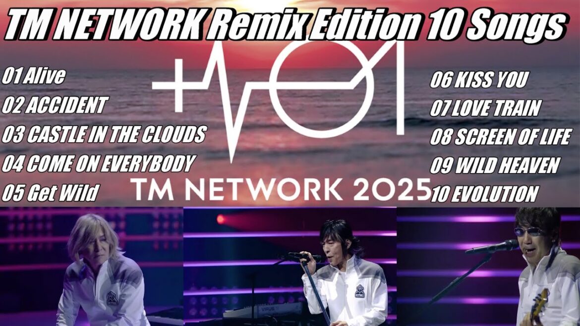 TM NETWORK Remix Edition 10 Songs #tmnetwork #evolution #getwild #fanks #playlist #作業用bgm