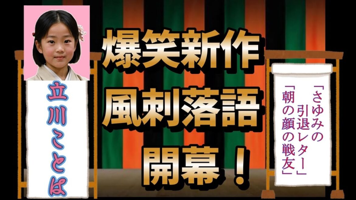 #落語 #道重さゆみ #水卜麻美#桝氏「さゆみの引退レター」「朝の顔の戦友」