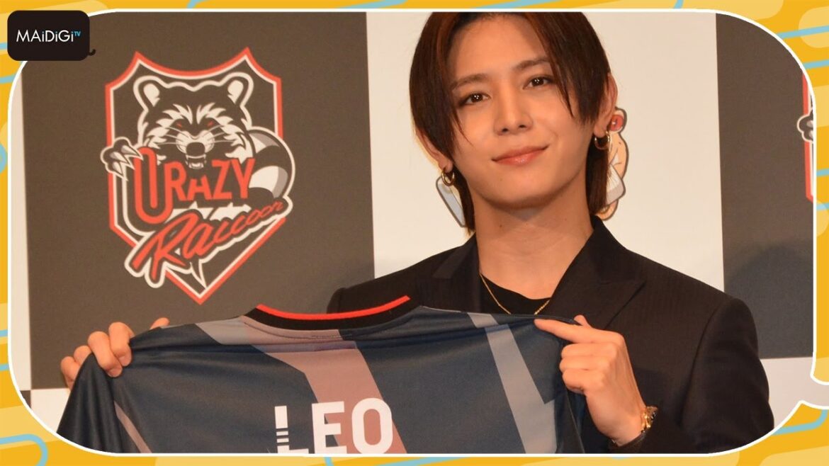 山田涼介、プロゲームチーム加入を発表「LEOとして、ここにいるのが不思議な感覚」