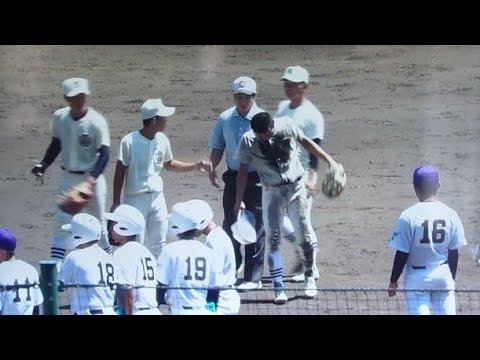 【甲子園】頭部死球の日大三・松岡は病院ヘ… 守備に就くも整列は加われず 三木監督「申し訳ないことした」