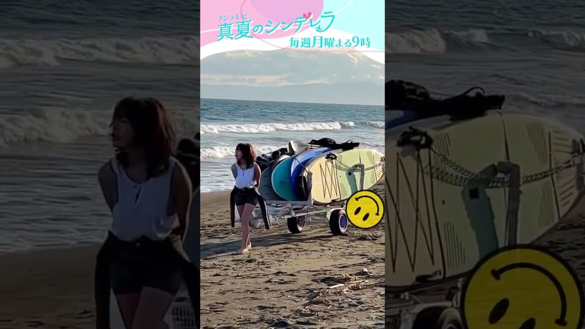 スタントなしで飛び込み!メイキング『真夏のシンデレラ』 森七菜 #shorts