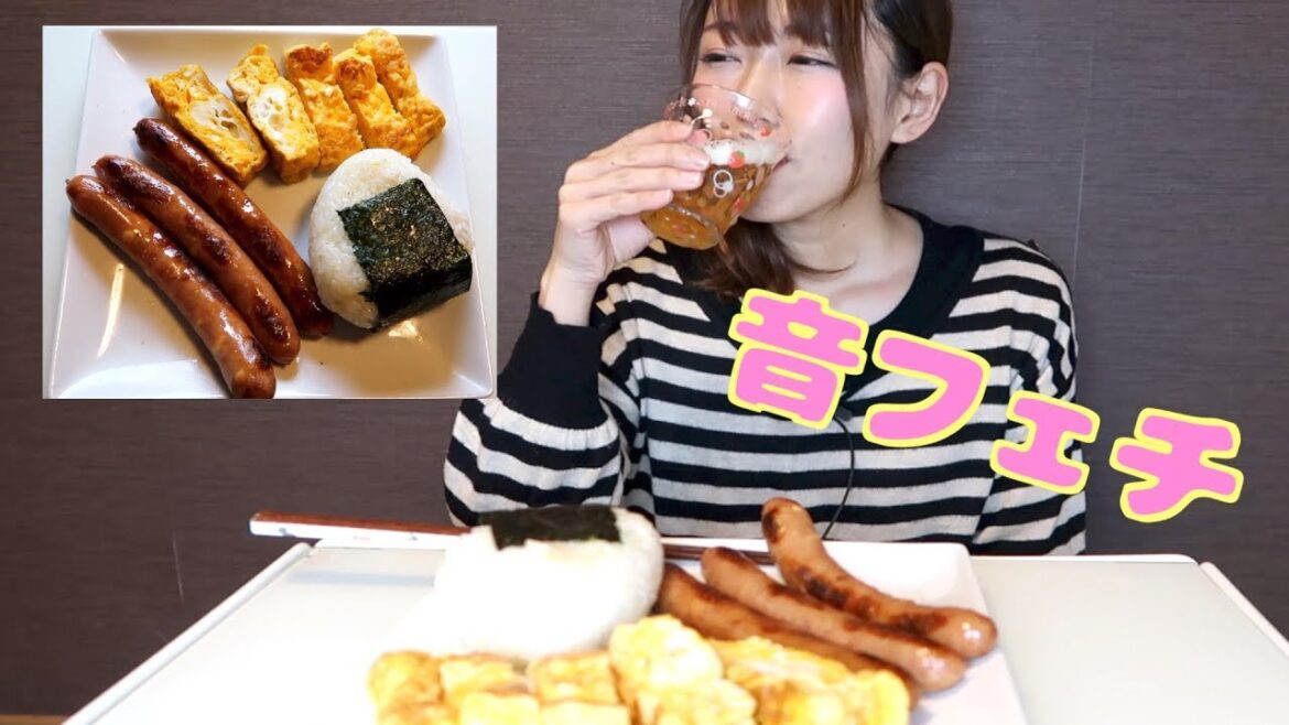 【超飯テロ!!】ピンマイク付けてカリッカリのチーズソーセージ食べてみた!