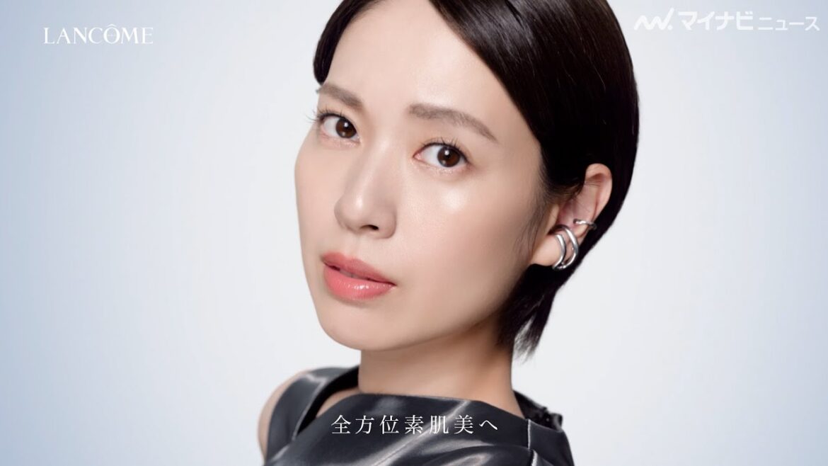 戸田恵梨香、まさに“全方位素肌美” ランコム「ジェニフィック アルティメ エッセンス ローション」ブランドムービー公開