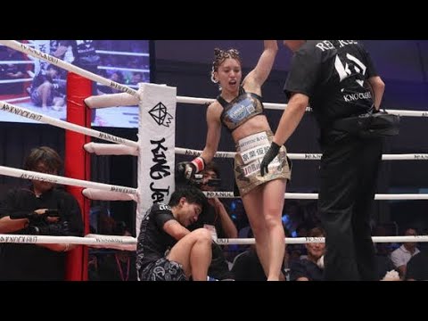 🔥ぱんちゃん璃奈、衝撃の顔面ヒザ蹴りKO‼️✨ラストイヤー初戦で強豪撃破にファン熱狂🥊💥
