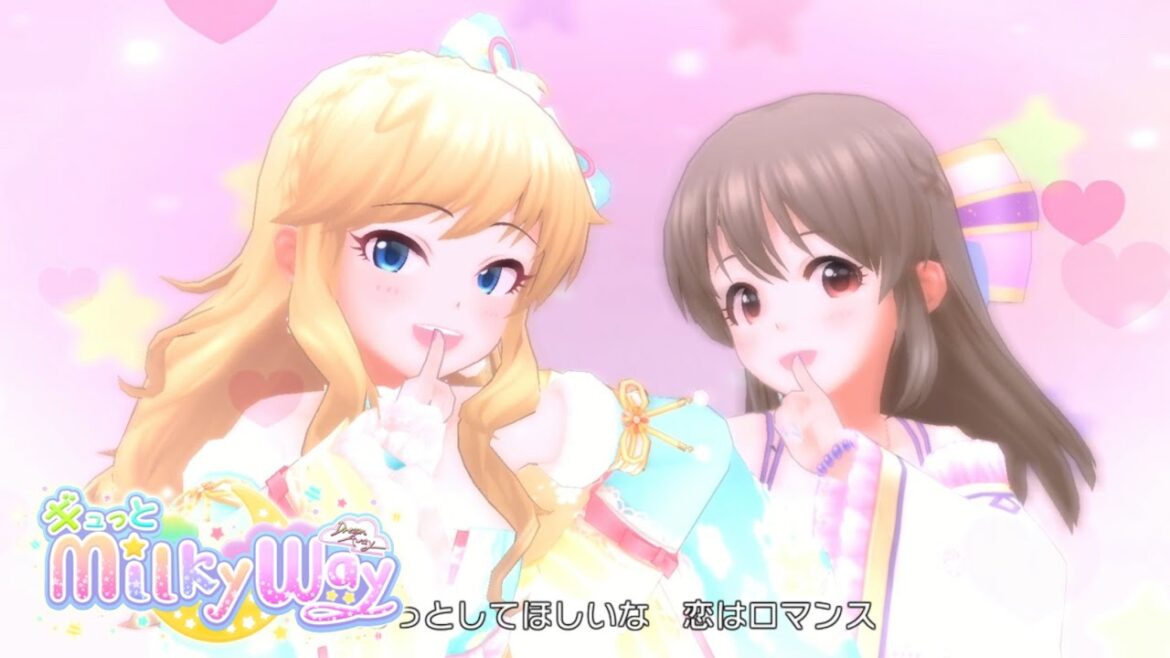 「デレステ」ギュっとMilky Way (Game ver.) 大槻唯、堀裕子 SSR