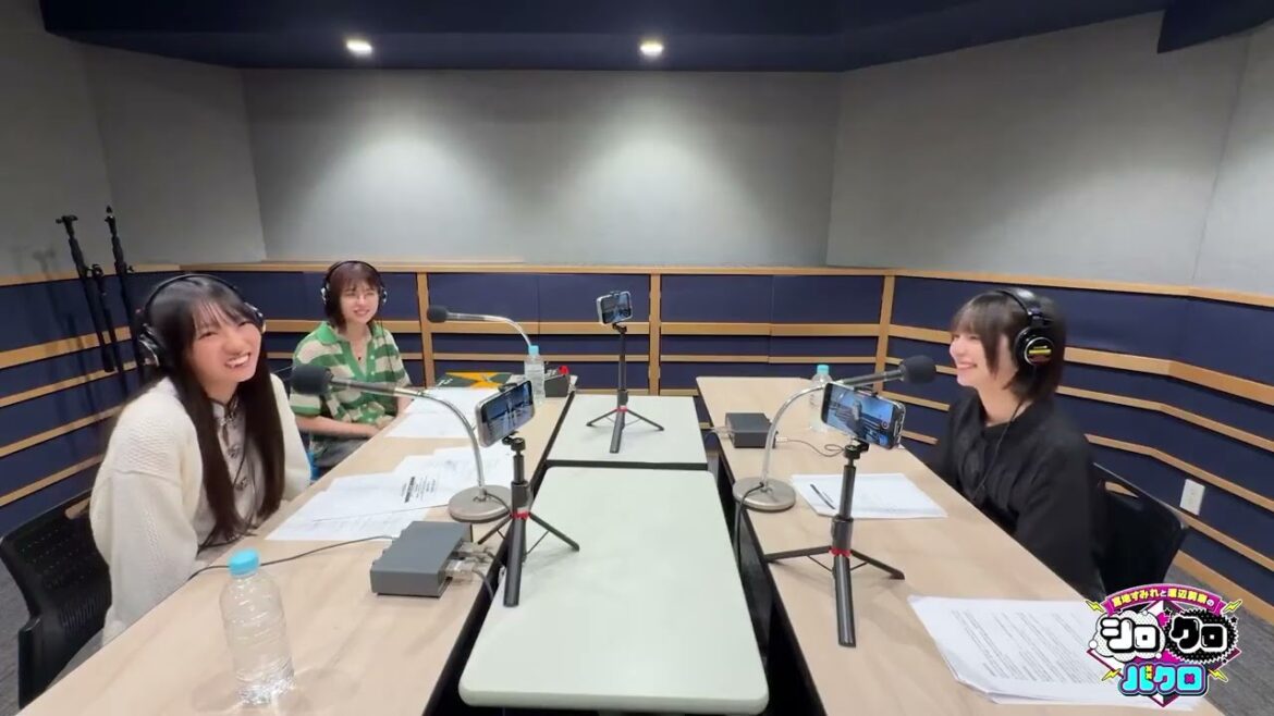 松田好花が放送作家を務める「宮地すみれと渡辺莉奈のシロクロバクロ」公開中!タイトルが決定した瞬間!