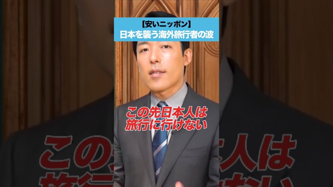 【安いニッポン】日本を襲う海外旅行者の波