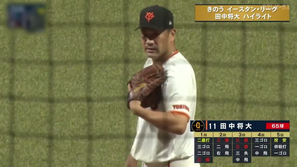 【イースタン・9/3】田中将大 5回無四球無失点の好投