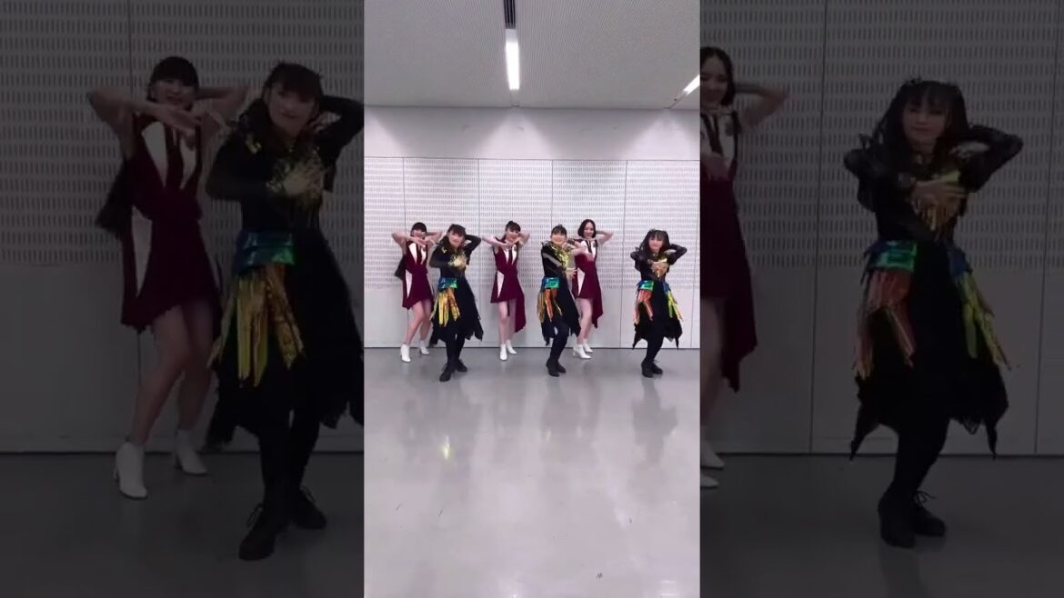 Perfume tiktok 20250903 babymetalと巡ループ