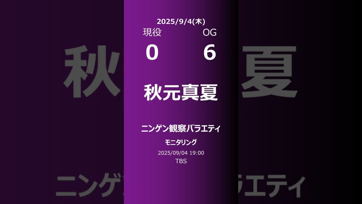 【明日の乃木坂】現役・OG 2025/09/04 #shorts #乃木坂46 【番組出演】
