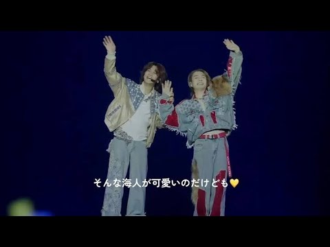 「24時間テレビ2025✨高橋海人の想いを松田元太が引き継ぐ感動ステージ!」#24時間テレビ #高橋海人 #松田元太 #TravisJapan #国技館 #ボーダーレスLIVE #感動ステージ #チ