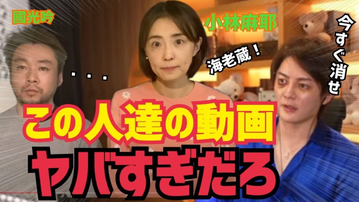 【小林麻耶】小林麻耶と旦那の國光吟の市川海老蔵の暴露動画を見たけど正直消した方が良い。【青汁王子/小林麻耶/海老蔵/切り抜き/三崎優太】