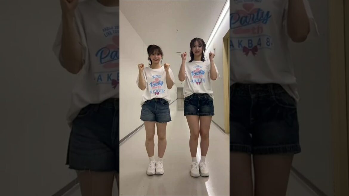 🍊 #パレオはエメラルド 🌸 #AKB48 なるたお #倉野尾成美 Naru #下尾みう Miu 🍓 #AKB48_20thYear #shorts