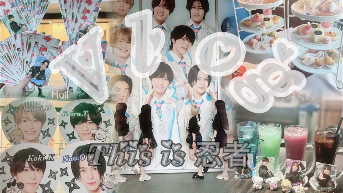 【Vlog】This is 忍者🥷 |現場Vlog | 少年忍者 | スピ活⛩ | アフタヌーンティー |夏LIVEVlog⭐️