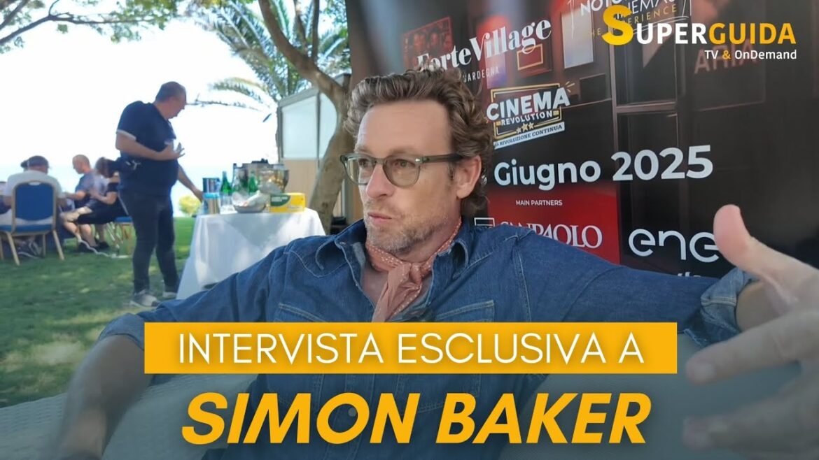 Simon Baker al Filming Italy: “Grato a The Mentalist ma basta” – Intervista