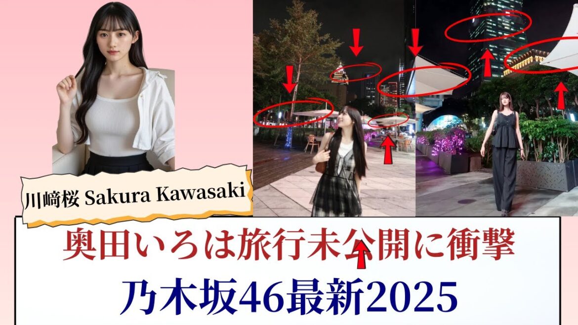 川﨑桜 Sakura Kawasaki 奥田いろは旅行未公開に衝撃!乃木坂46最新2025