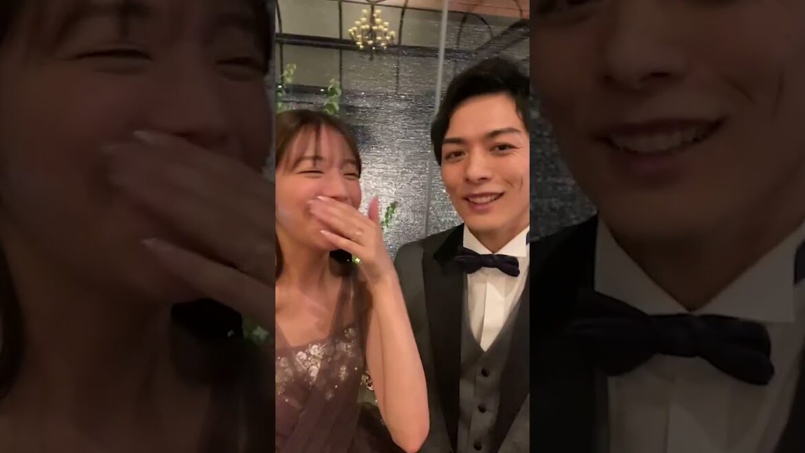 #久保田悠来 & #貴島明日香 夫婦🤵🏻👰🏻💗2人のやりとりがかわいすぎる #わた婚 #私たち結婚しました