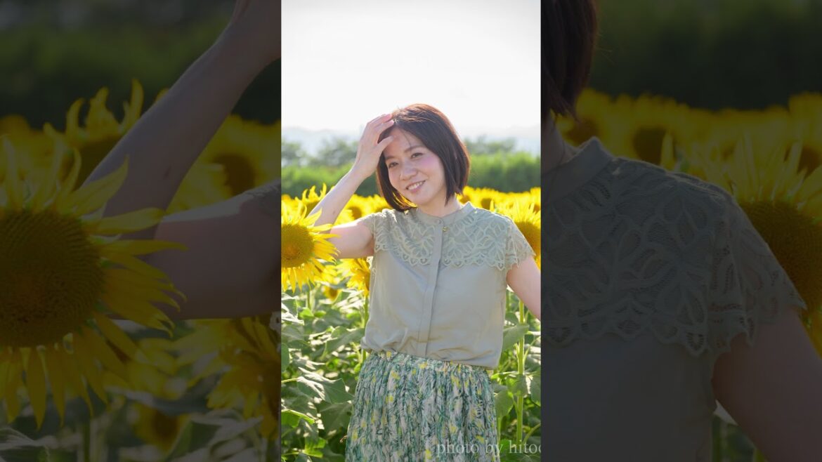 座間ひまわり ポートレート作例 │ プロフィール写真 女性起業家 カメラマン 宣材写真