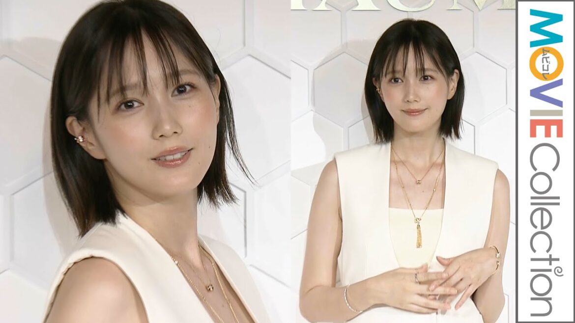 本田翼、赤い糸で結ばれ愛を感じるものを聞かれ…/大阪・関西万博2025 フランス館 エキシビション「ショーメ、自然美への賛歌」オープニングイベント