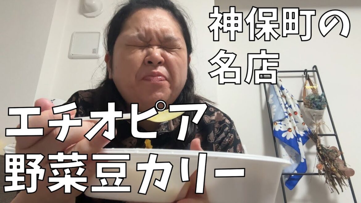 【カリーライス専門店 エチオピア】だいすき!最後の晩餐はハンバーグという強い意志をカレーに変えるほど美味しいよ!【芋はデザート】
