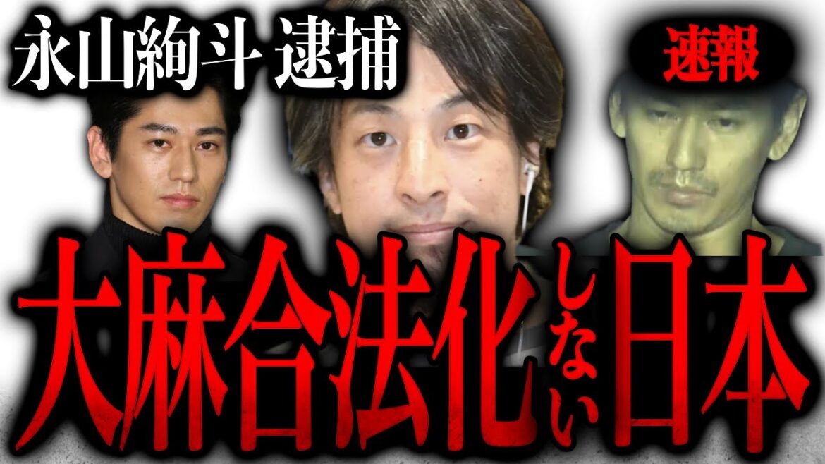 【ひろゆき】※永山絢斗大麻逮捕※捕まらずに済んだのに【ひろゆき速報/瑛太 弟/永山絢斗 逮捕】