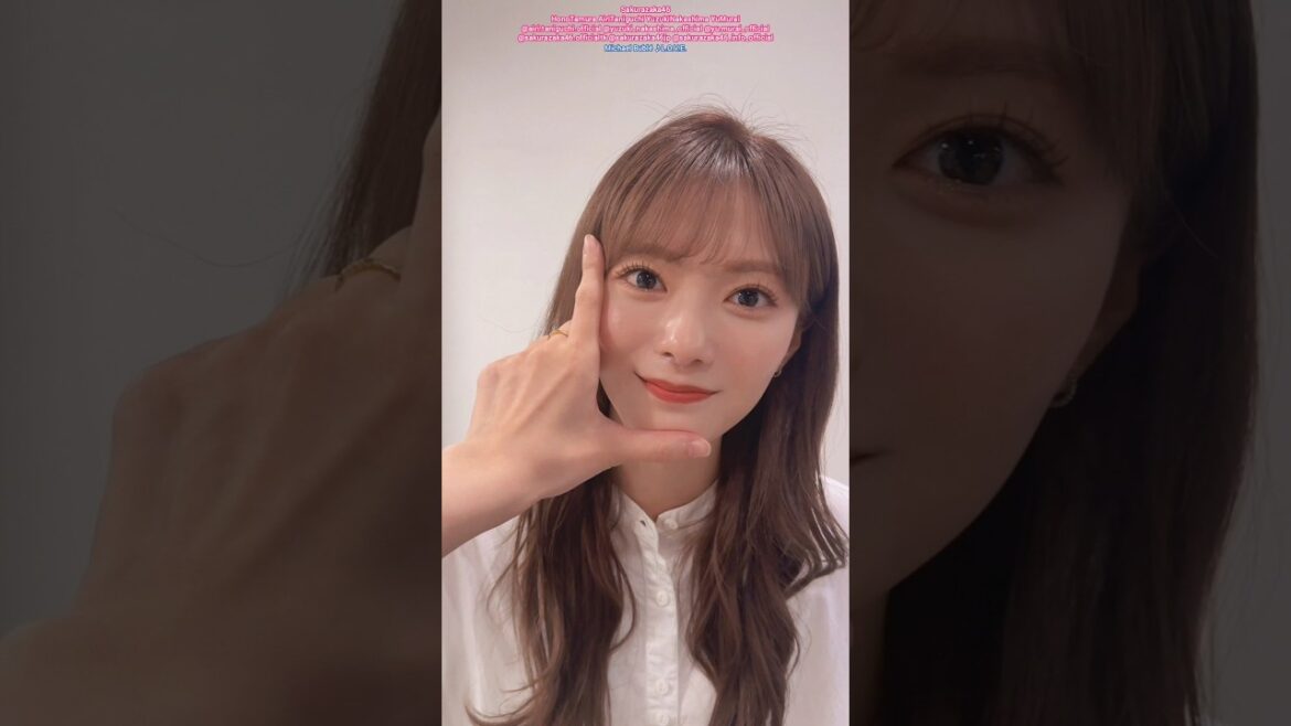 櫻坂46 Michael Bublé L.O.V.E.♪田村保乃 谷口愛季 中嶋優月 村井優 Sakurazaka46 TikTok