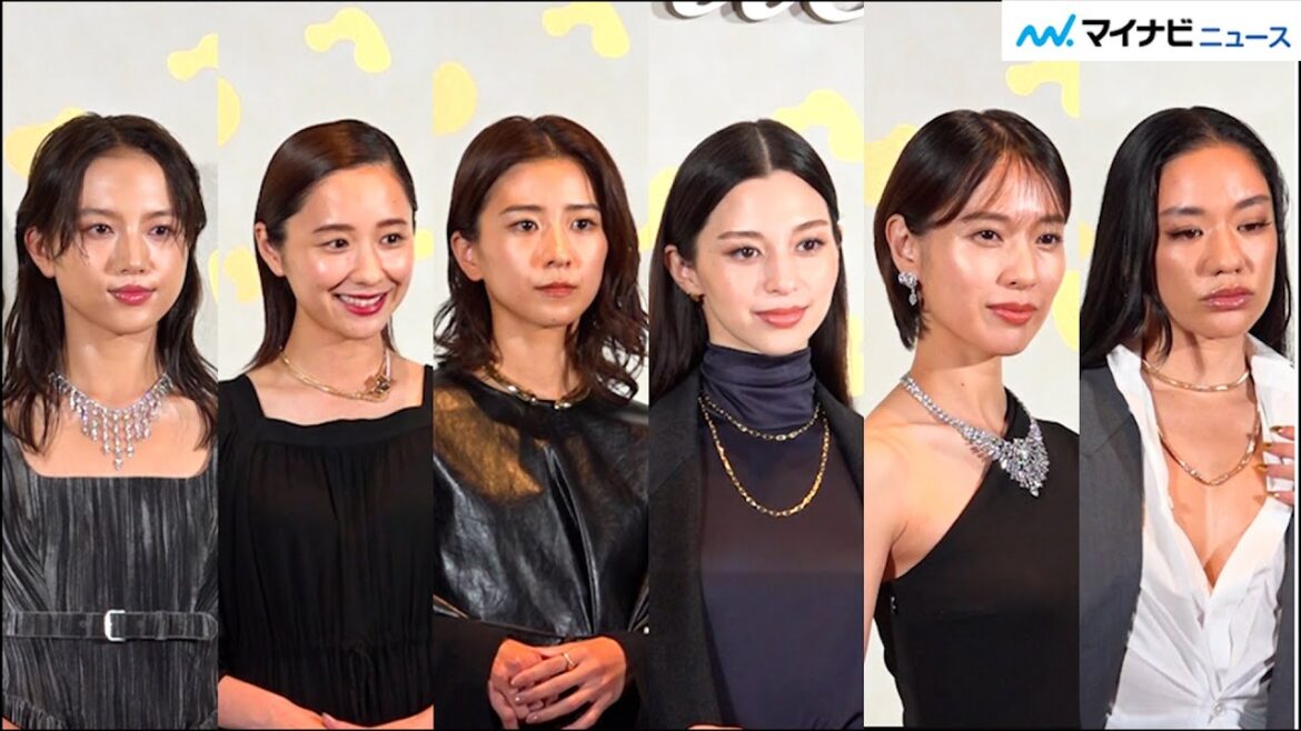戸田恵梨香 ・中条あやみ・清原果耶ら、豪華ゲストがジュエリーを身につけ登場!『カルティエ 銀座4丁目ブティック』オープニングイベント