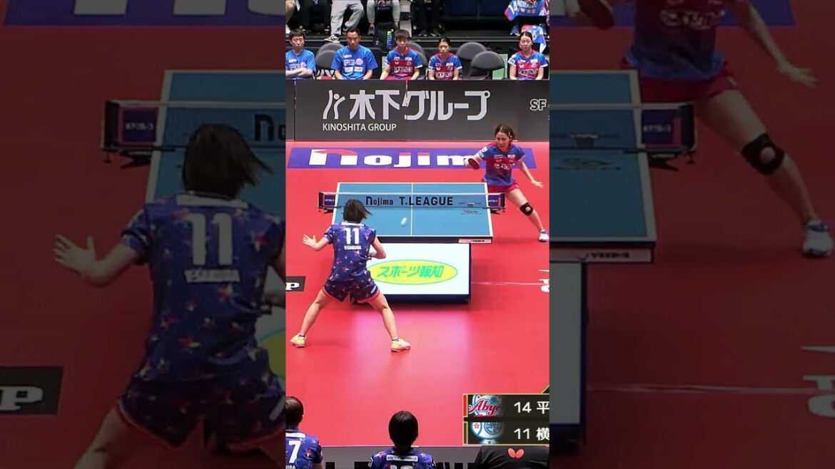#平野美宇 照井雄太が選ぶスーパープレー「高速ラリー!」木下アビエル神奈川 vs 日本ペイントマレッツ ノジマTリーグ2025-2026 8月23日(土) 平塚総合体育館 【卓球 Tリーグ公式】