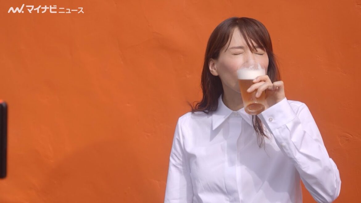 綾瀬はるか、ビールをグイっ!地元・広島への思いも明かす 『キリングッドエール』新CM&メイキング・インタビュー映像公開
